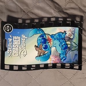 NWT 4/12 PIN ONLY Little Mermaid Stitch Crashes Disney